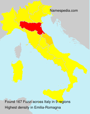Surname Fuzzi in Italy Surname Fuzzi in Italy
