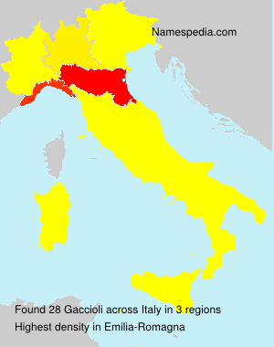 Surname Gaccioli in Italy Surname Gaccioli in Italy