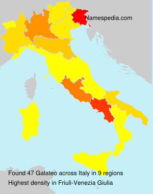 Surname Galateo in Italy Surname Galateo in Italy