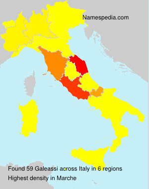 Surname Galeassi in Italy Surname Galeassi in Italy