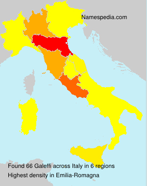 Surname Galeffi in Italy Surname Galeffi in Italy