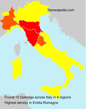 Surname Gallenga in Italy Surname Gallenga in Italy