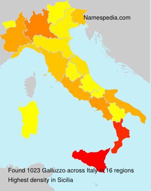 Surname Galluzzo in Italy Surname Galluzzo in Italy