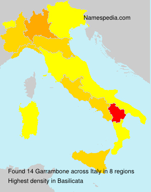 Surname Garrambone in Italy Surname Garrambone in Italy