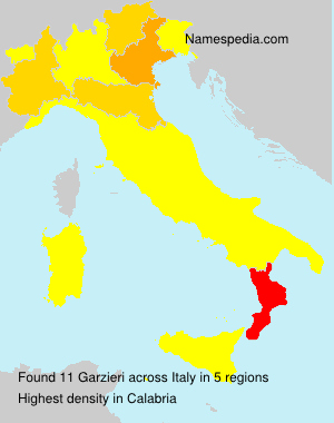 Surname Garzieri in Italy Surname Garzieri in Italy