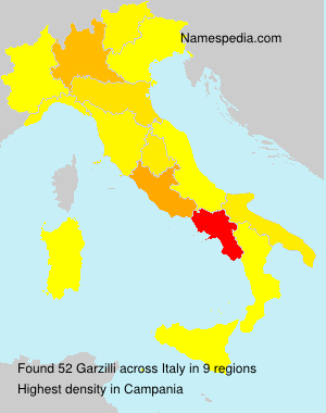 Surname Garzilli in Italy Surname Garzilli in Italy