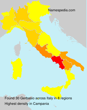 Surname Gerbasio in Italy Surname Gerbasio in Italy