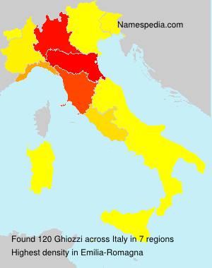 Surname Ghiozzi in Italy Surname Ghiozzi in Italy