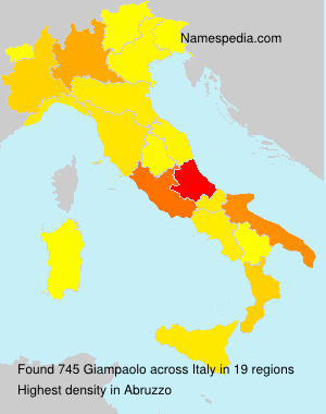 Surname Giampaolo in Italy Surname Giampaolo in Italy