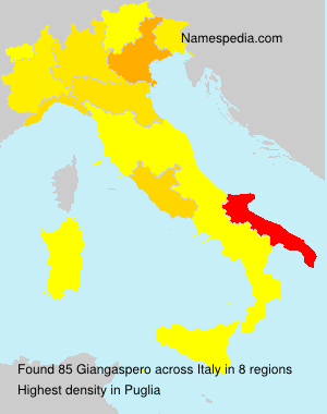 Surname Giangaspero in Italy Surname Giangaspero in Italy