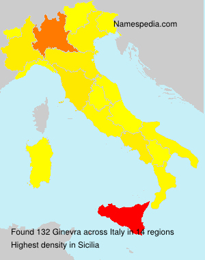 Surname Ginevra in Italy Surname Ginevra in Italy