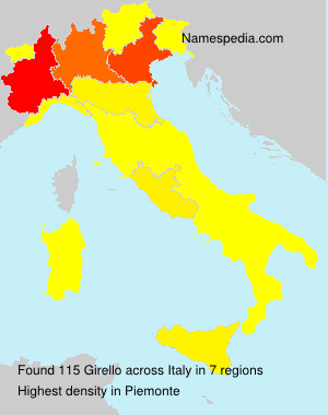 Surname Girello in Italy Surname Girello in Italy