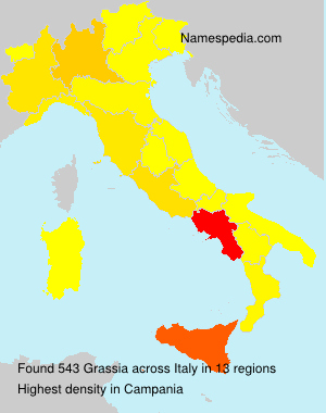 Surname Grassia in Italy Surname Grassia in Italy