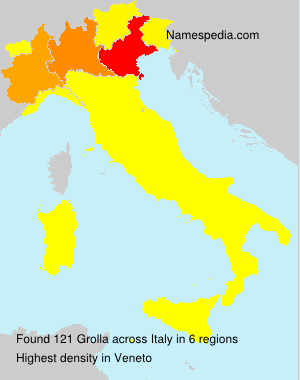 Surname Grolla in Italy Surname Grolla in Italy