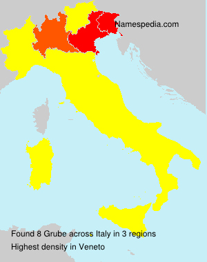 Surname Grube in Italy Surname Grube in Italy