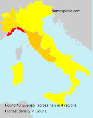 Surname Guerisoli in Italy Surname Guerisoli in Italy
