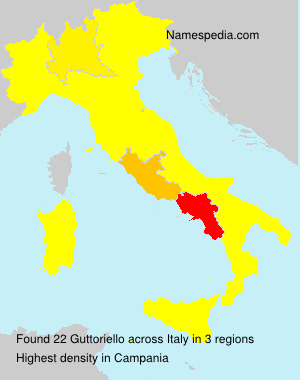 Surname Guttoriello in Italy Surname Guttoriello in Italy