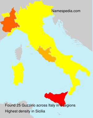 Surname Guzzino in Italy Surname Guzzino in Italy