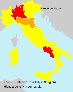 Surname Hafeez in Italy Surname Hafeez in Italy