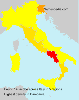 Surname Iacobo in Italy Surname Iacobo in Italy