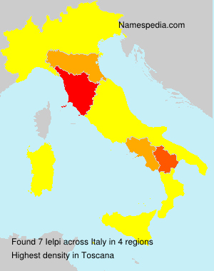Surname Ielpi in Italy Surname Ielpi in Italy