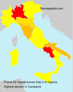 Surname Ingaldi in Italy Surname Ingaldi in Italy