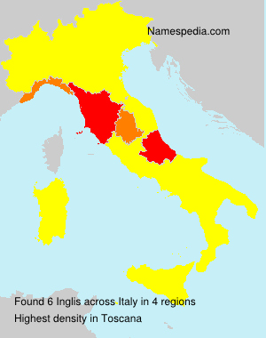 Surname Inglis in Italy Surname Inglis in Italy