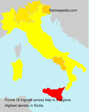 Surname Ingraldi in Italy Surname Ingraldi in Italy