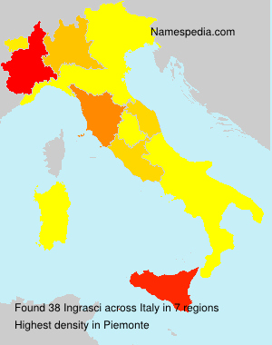 Surname Ingrasci in Italy Surname Ingrasci in Italy