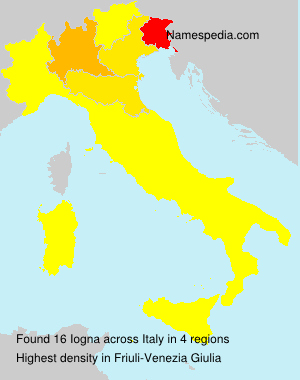 Surname Iogna in Italy