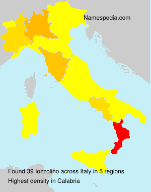 Surname Iozzolino in Italy Surname Iozzolino in Italy