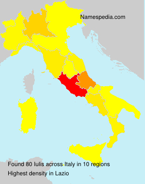 Surname Iulis in Italy Surname Iulis in Italy