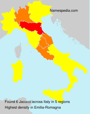 Surname Jacucci in Italy Surname Jacucci in Italy