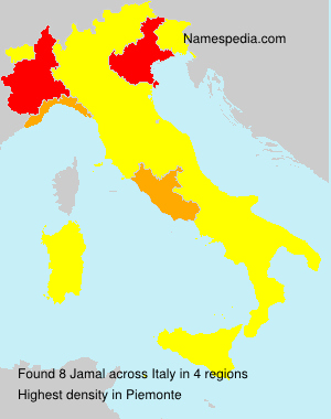 Surname Jamal in Italy Surname Jamal in Italy