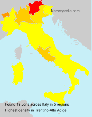 Surname Joris in Italy Surname Joris in Italy