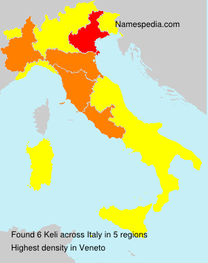 Surname Keli in Italy Surname Keli in Italy