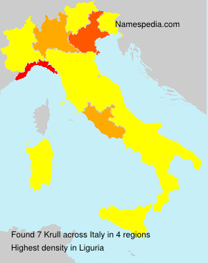 Surname Krull in Italy Surname Krull in Italy