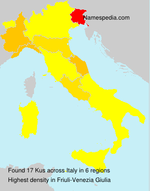 Surname Kus in Italy Surname Kus in Italy