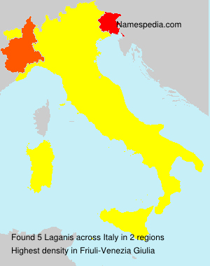 Surname Laganis in Italy Surname Laganis in Italy