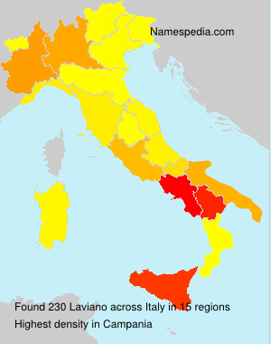 Surname Laviano in Italy Surname Laviano in Italy