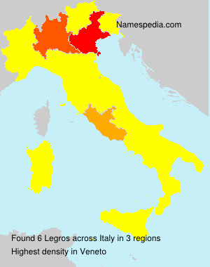 Surname Legros in Italy Surname Legros in Italy