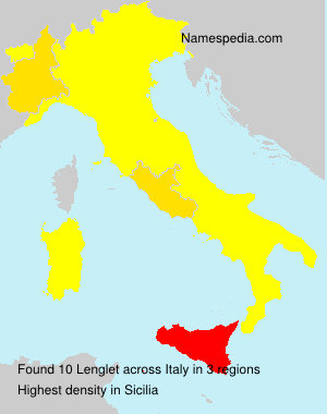 Surname Lenglet in Italy Surname Lenglet in Italy