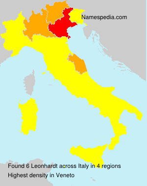 Surname Leonhardt in Italy Surname Leonhardt in Italy