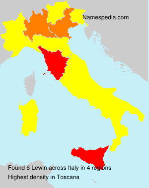 Surname Lewin in Italy Surname Lewin in Italy