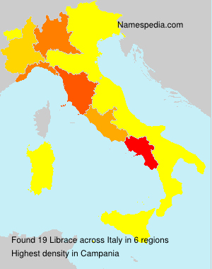 Surname Librace in Italy Surname Librace in Italy