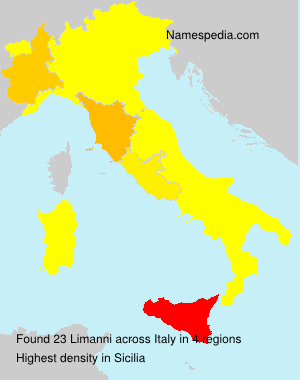 Surname Limanni in Italy Surname Limanni in Italy