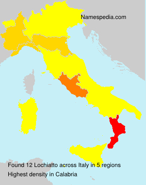 Surname Lochiatto in Italy Surname Lochiatto in Italy