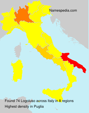Surname Logoluso in Italy Surname Logoluso in Italy