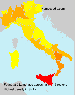 Surname Lomonaco in Italy Surname Lomonaco in Italy
