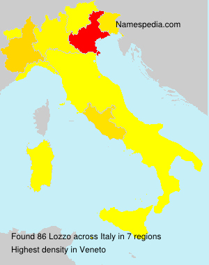 Surname Lozzo in Italy Surname Lozzo in Italy